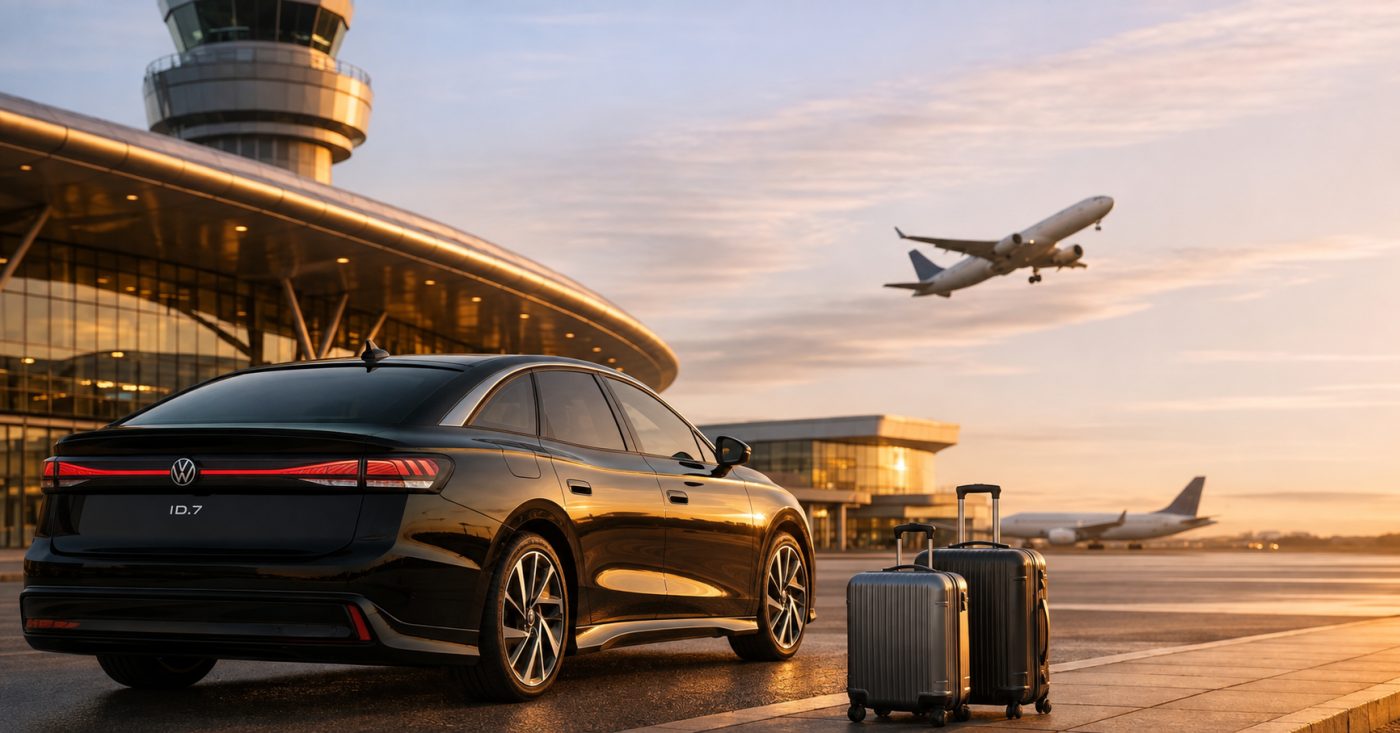 Transfert VTC vers l'aéroport de Roissy-Charles-de-Gaulle au départ du Mans